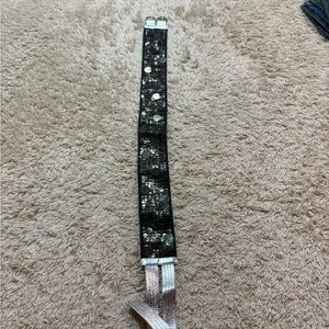 Black and Silver Women's Belt